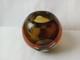 Vintage Murano Sommerso Hand Blown Art Glass Short Vase/Candle Holder