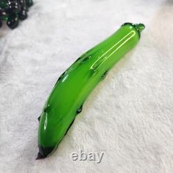 Vintage Murano Style Art Glass Hand-Blown Fruit & Vegetables lot of 26
