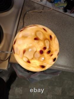 Vintage Murano Style Hand Blown Vetri Mushroom Lamp 9 Works great