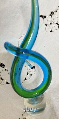 Vintage Murano Style Love Knot Hand Blown Glass