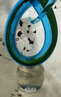 Vintage Murano Style Love Knot Hand Blown Glass