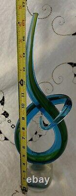 Vintage Murano Style Love Knot Hand Blown Glass