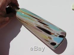 Vintage Murano Venetian Aventurine Hand Blown Art Glass Perfume Atomizer Bottle