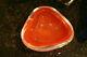 Vintage Red Orange Opal Geode Large Murano Glass #18