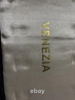 Vintage Salviati Murano set of 6 cordial glasses, hand-blown, in velvet box