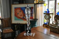 Vintage Signed Murano Art Glass Renato Anatra The Lovers 17.5 Tall Sculpture