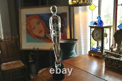 Vintage Signed Murano Art Glass Renato Anatra The Lovers 17.5 Tall Sculpture