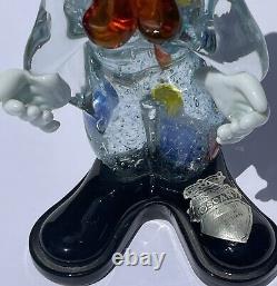 Vintage Toscany Venetican Hand Blown Murano Collector Glass Clown