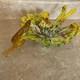 Vintage Venetian Murano Hand-blown Glass Bird Original J. I. Co. Made in Italy