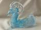 Vintage hand blown Murano Italian art studio glass goat sculpture statue