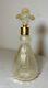 Vintage hand blown Murano Venetian golf flek brass glass perfume bottle atomizer