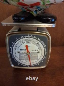Vtg Murano Art Glass Hand Blown Clown Ashtray Trinket Dish 6.5 X 6 -2.5# Nice