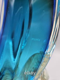Vtg Murano Hand Blown Glass Cockatoo 14 Sculpture Attributed to Sandro Frattin