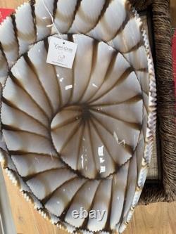 YALOS MURANO New Original Italian Hand Blown Glass Large Vase / Bowl