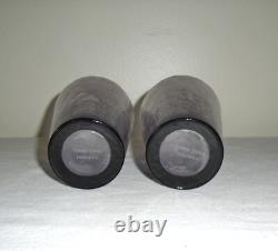 Yalos Casa Murano Purple Tumbler Glasses (2) Hand Blown Italian Art Glass 12 oz